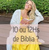 No Instagram, Karina Bacchi nega ler Bíblia 10h por dia