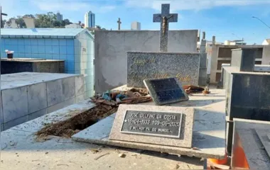 Crânio de coronel do Exército é furtado de cemitério em Minas Gerais