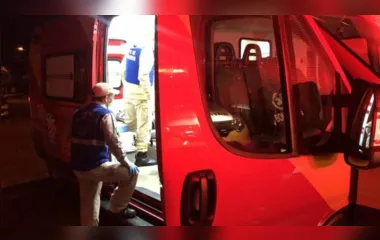 Homem é encaminhado ao hospital após briga de rua em Jardim Alegre
