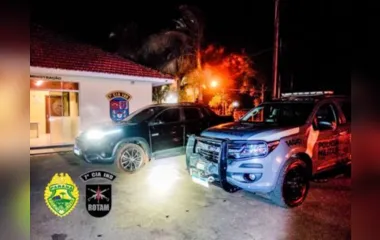 PM de Arapongas recupera carro roubado em Apucarana