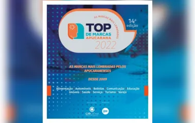 Na 14ª edição, Top de Marcas Apucarana revela as marcas líderes em 60 segmentos