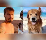 Jesse Koz e seu cão Shurastey morreram em um acidente de trânsito nos Estados Unidos
