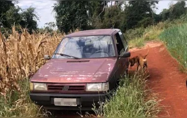 Fiat Uno furtado em Ivaiporã é recuperado pela polícia