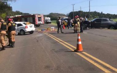 Motorista morre em acidente no PR; carro estava carregado com maconha