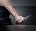 Imagem Ilustrativa - Filho usou uma faca para fazer ameaças à própria mãe e também investiu contra os policiais.
