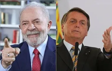 Na simulação de segundo turno entre Lula e Bolsonaro, o petista venceria com 54%