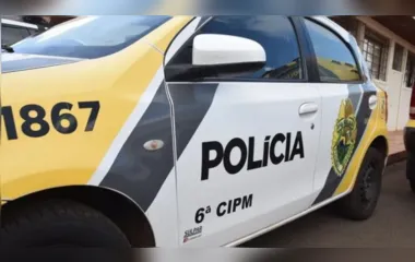 PM de Jardim Alegre apreende carro com 60 notificações de trânsito
