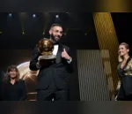Karim Benzema venceu o prêmio Bola de Ouro
