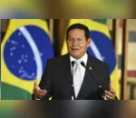 O vice-presidente do Brasil, Hamilton Mourão, emitiu sinal em prol da transição de governo
