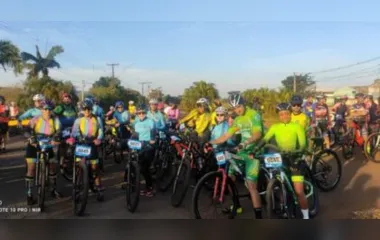 O ciclista ainda conta que a campanha já é feita há 3 anos em Apucarana