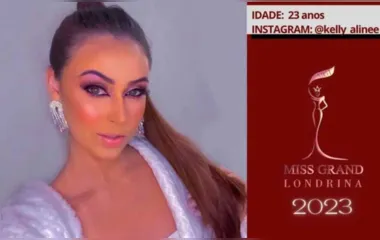 Kelly Aline é a representante de Ivaiporã no Miss Londrina 2023