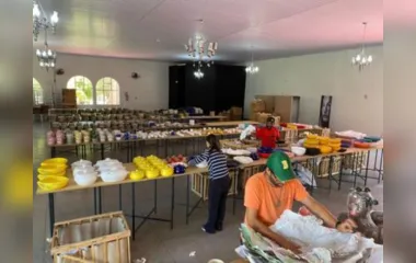O Lions Clube Vitória Régia, de Apucarana, está promovendo uma feira beneficente