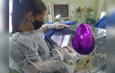 Para celebrar o mês do prematuro, a equipe da UTI Neonatal do Hospital da Providência Materno Infantil preparou uma surpresa