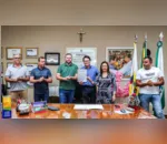 O prefeito Júnior da Femac assinou nesta quarta-feira (21/12), em ato no gabinete municipal, ordem de serviço