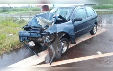 Casal estava a caminho de Apucarana quando o acidente ocorreu