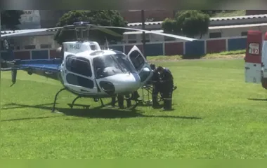 Aéreo do Samu transfere bebê prematuro de Apucarana para Ivaiporã