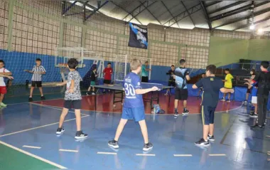 Prefeitura de Ivaiporã oferece aulas gratuitas de tênis de mesa