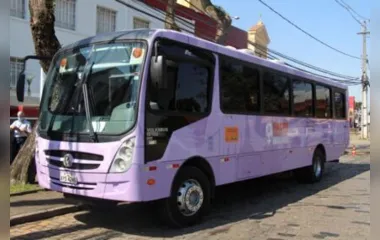 O Ônibus ficará estacionado na Praça Pio XII S/N