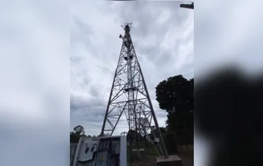Ladrões escalam torre, roubam cabos e prejudicam serviços de telefonia