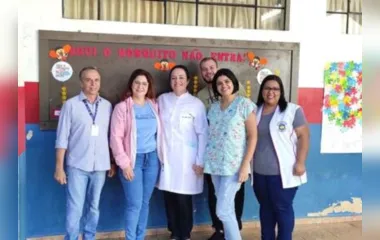 Programa Saúde na Escola (PSE) realizou uma ação de Saúde Bucal