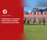 Apucarana Sports se prepara para jogo contra o Paraná Clube