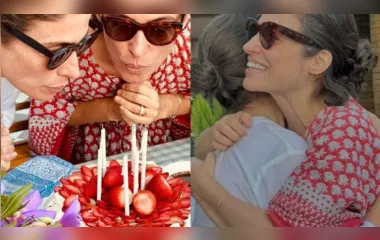 Renata Vasconcellos impressiona ao celebrar 51 anos com irmã gêmea
