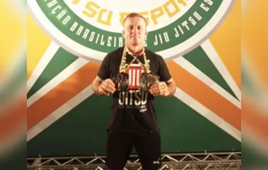 Hilário Neto, lutador apucaranense campeão brasileiro