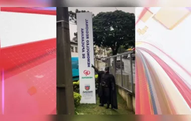 "Batman" homenageia doadores de sangue em Apucarana