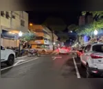 Rua Oswaldo Cruz concentra vida noturna de Apucarana