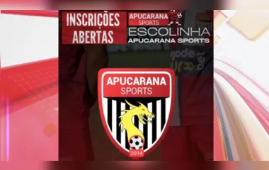 Apucarana Sports abre inscrições para escolinha de futebol; saiba mais