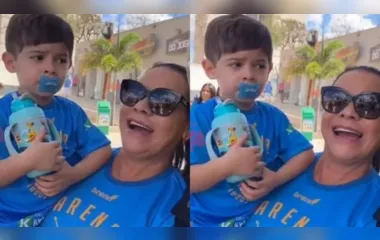 Filho de Marília Mendonça encontra sósia da mãe e vídeo revolta fãs