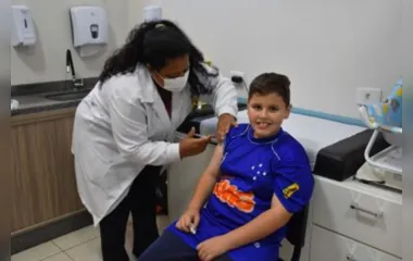 Vacinas são aplicadas na UBS Central