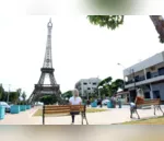 Réplica da Torre Eiffel em Ivaiporã no Paraná foi inaugurada há mais de três anos