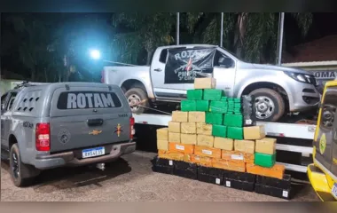 Polícia recupera veículo e apreende mais de 700kg de maconha no Paraná