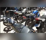 As motos foram apreendidas no perímetro urbano