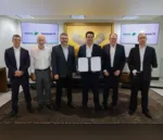 Governador Carlos Massa Ratinho Jr junto ao BRDE assinam R$ 91,4 milhões em contratos de financiamento Fotos:Ari Dias/AEN