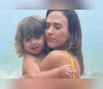 Tata postou um vídeo ao lado da filha em seu Instagram