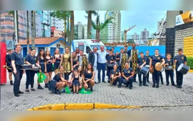 Banda Municipal de Faxinal fica em 2º lugar em festival de Itapema