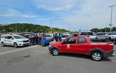 O caso ocorreu no estacionamento do Santuário Nacional de Aparecida