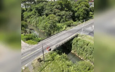 Ponte na Estrada da Graciosa é bloqueada para obras emergenciais