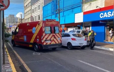 Ambulância do Siate atendeu a idosa