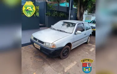 Polícia recupera em Ivaiporã Gol furtado em Jardim Alegre