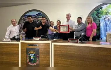 Orlando Pessuti recebeu o título de Cidadão Honorário de Rio Branco do Ivaí