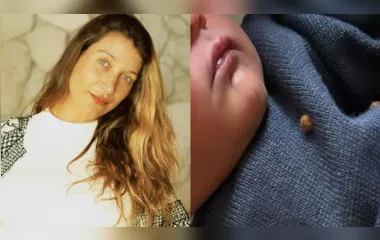 Gabriela Pugliesi encanta ao exibir o rostinho do filho recém-nascido