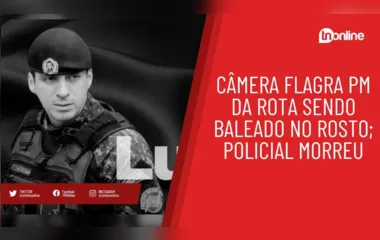 Câmera flagra PM da Rota sendo baleado no rosto; policial morreu