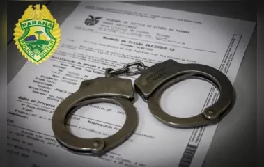Policiais da 6ª CIPM cumprem dois mandados de prisão no Vale do Ivaí