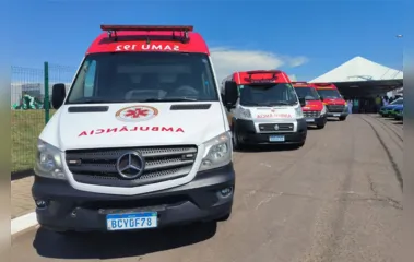 Estado entrega novos veículos para reforçar a saúde em Ibaiti e região