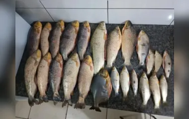 Casal de pescadores é multado em mais de R$ 15,3 mil no Paraná