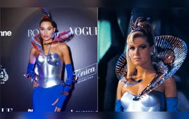 Sasha Meneghel recria look usado por Xuxa em filme há 35 anos