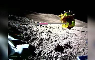 Sonda japonesa em missão fotografa solo lunar; veja imagem